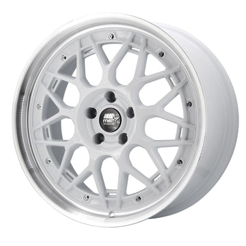 MST Wheels MT03 White Machined Lip