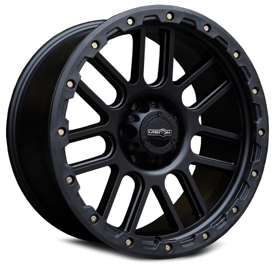 Vision Wheels 111 Nemesis Matte Black
