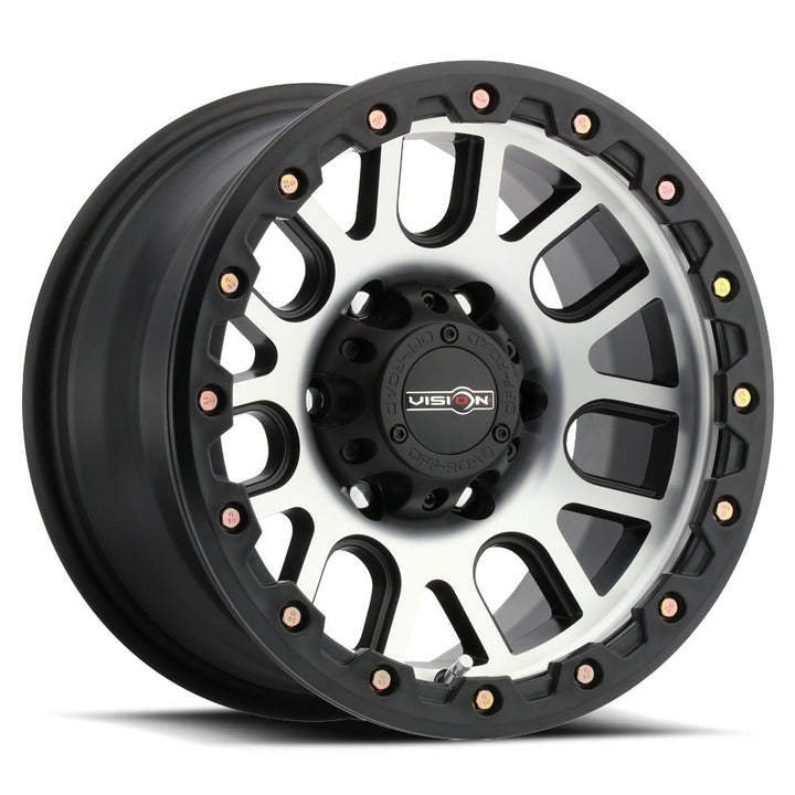 Vision Wheels 111 Nemesis Black Machined