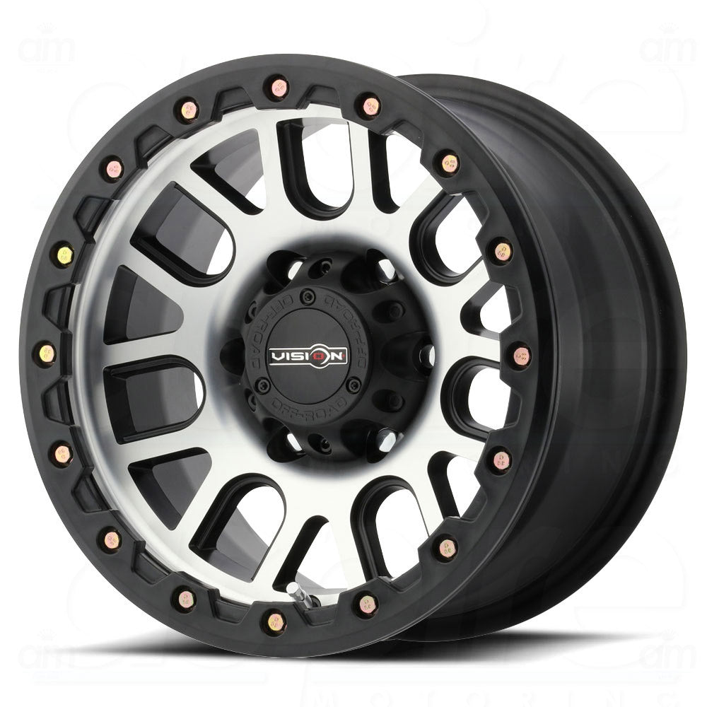 Vision Wheels 111 Nemesis Black Machined