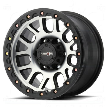 Vision Wheels 111 Nemesis Black Machined