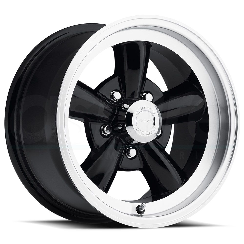 Vision Wheels 141H Legend 5 Black Machined Lip