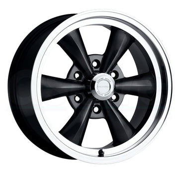 Vision Wheels 141H Legend 6 Black Machined Lip