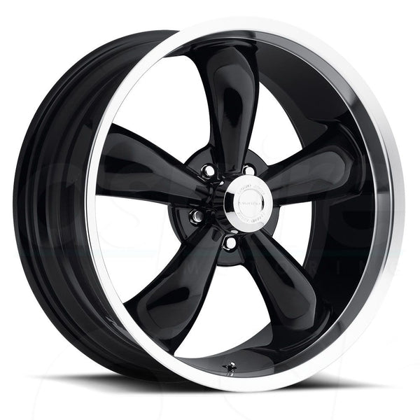 Vision Wheels 142 Legend 5 Black Machined Lip