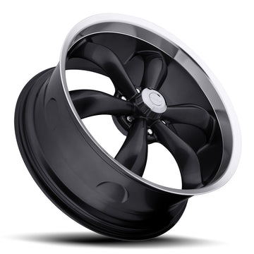 Vision Wheels 142 Legend 6 Black Machined Lip