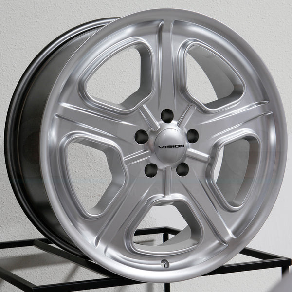 Vision Wheels 147 Daytona Hyper Silver