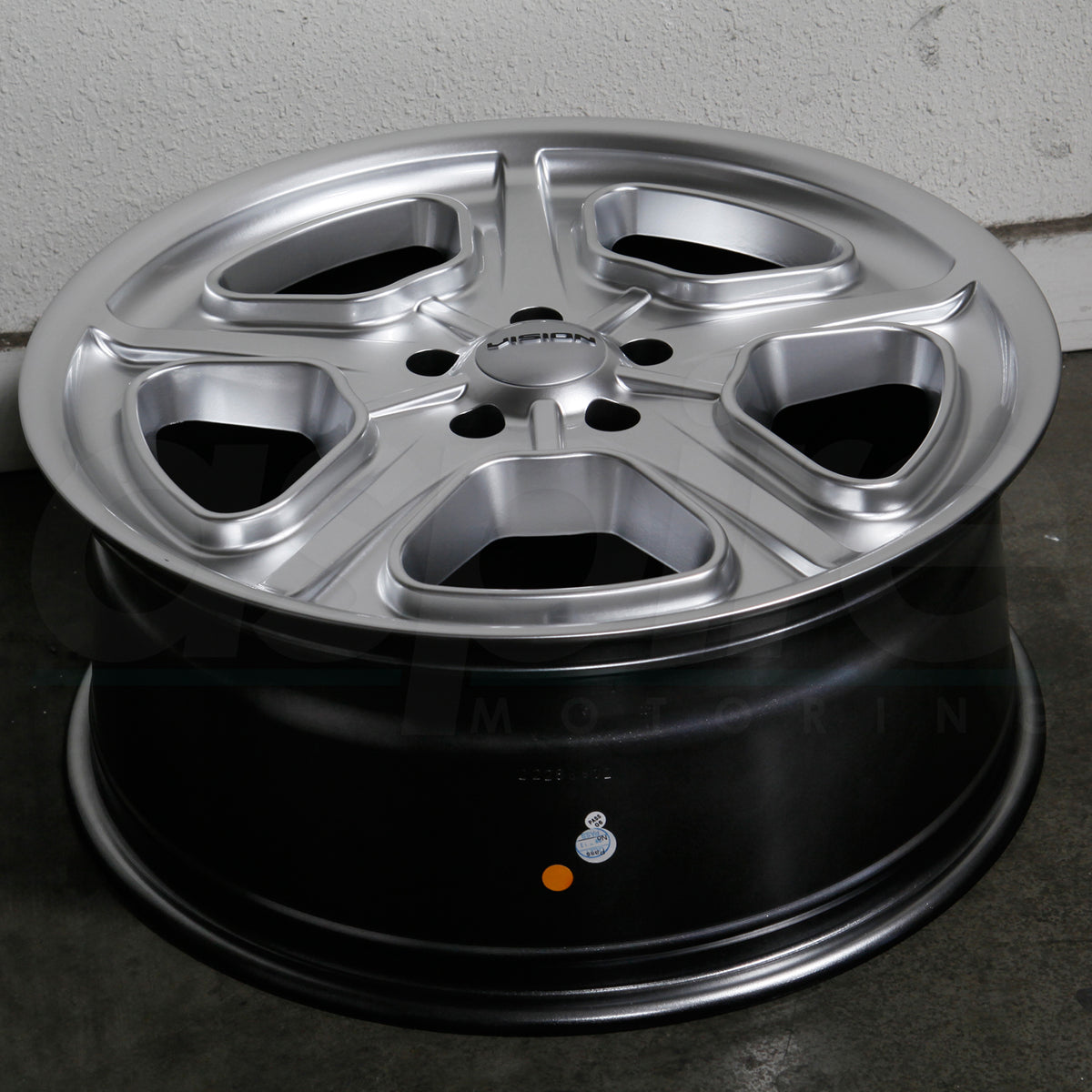 Vision Wheels 147 Daytona Hyper Silver
