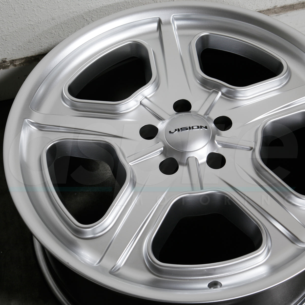 Vision Wheels 147 Daytona Hyper Silver