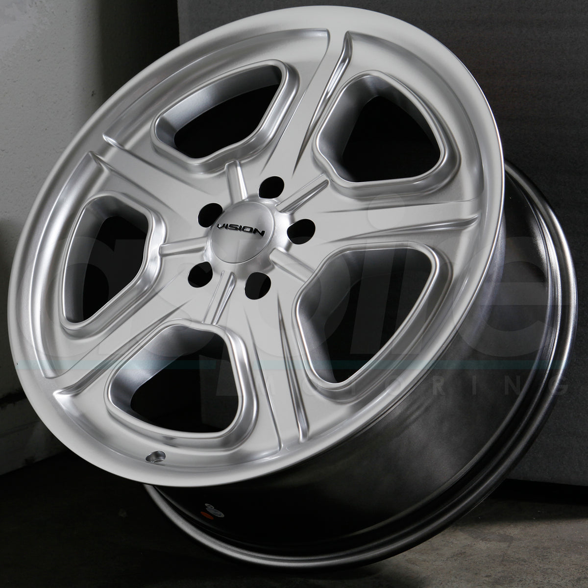 Vision Wheels 147 Daytona Hyper Silver