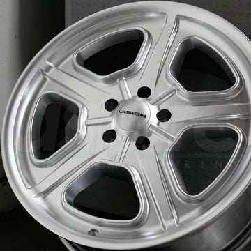 Vision Wheels 147 Daytona Hyper Silver