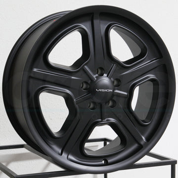 Vision Wheels 147 Daytona Satin Black