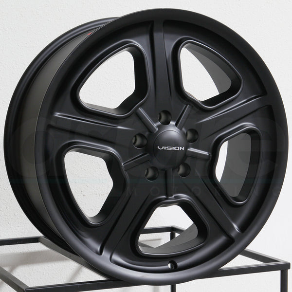 Vision Wheels 147 Daytona Satin Black