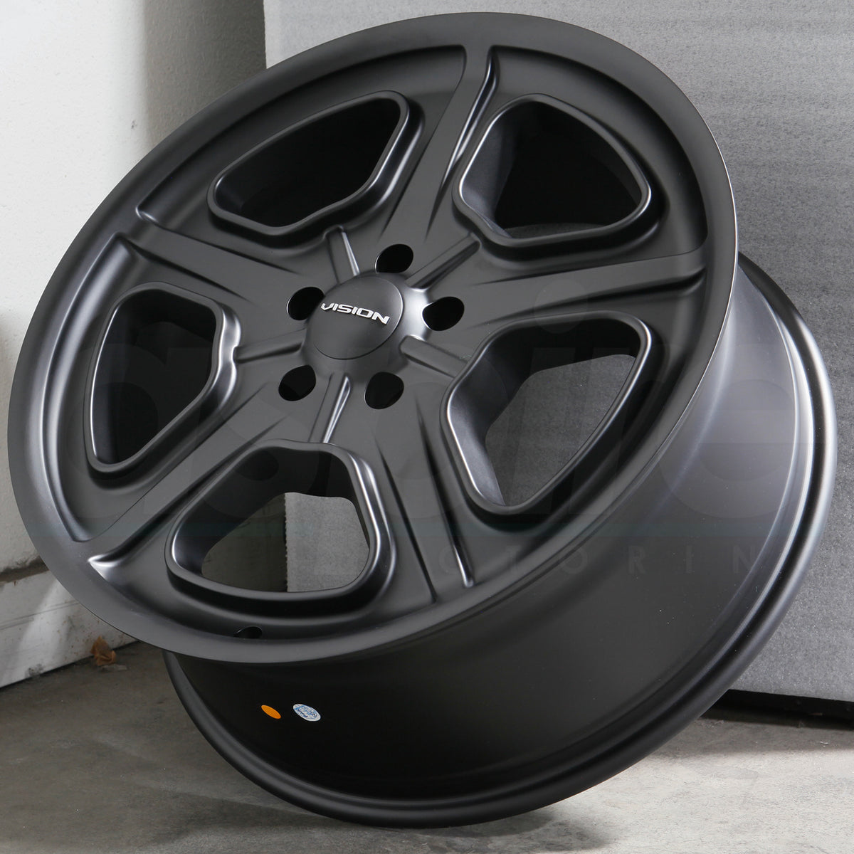 Vision Wheels 147 Daytona Satin Black