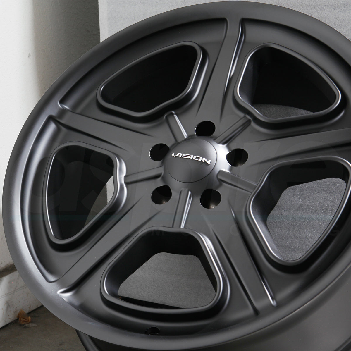 Vision Wheels 147 Daytona Satin Black