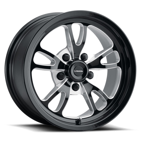 Vision Wheels 149 Patriot Black Milled