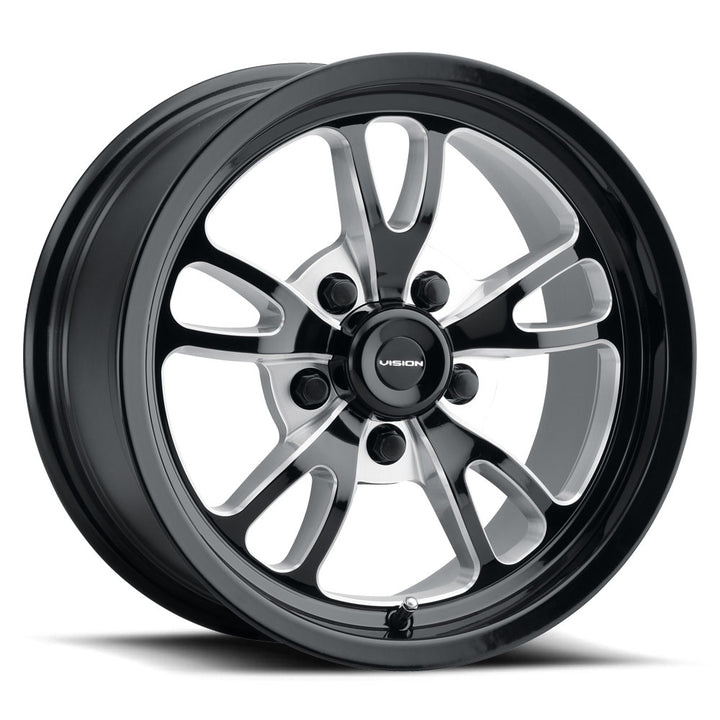 Vision Wheels 149 Patriot Black Milled