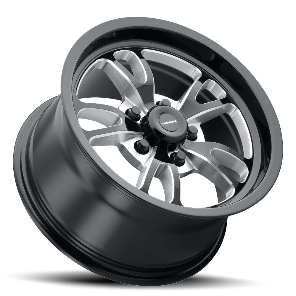 Vision Wheels 149 Patriot Black Milled