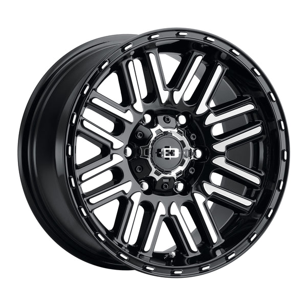 Vision Wheels 348 Nexus Black Machined