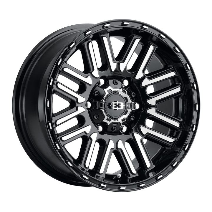Vision Wheels 348 Nexus Black Machined