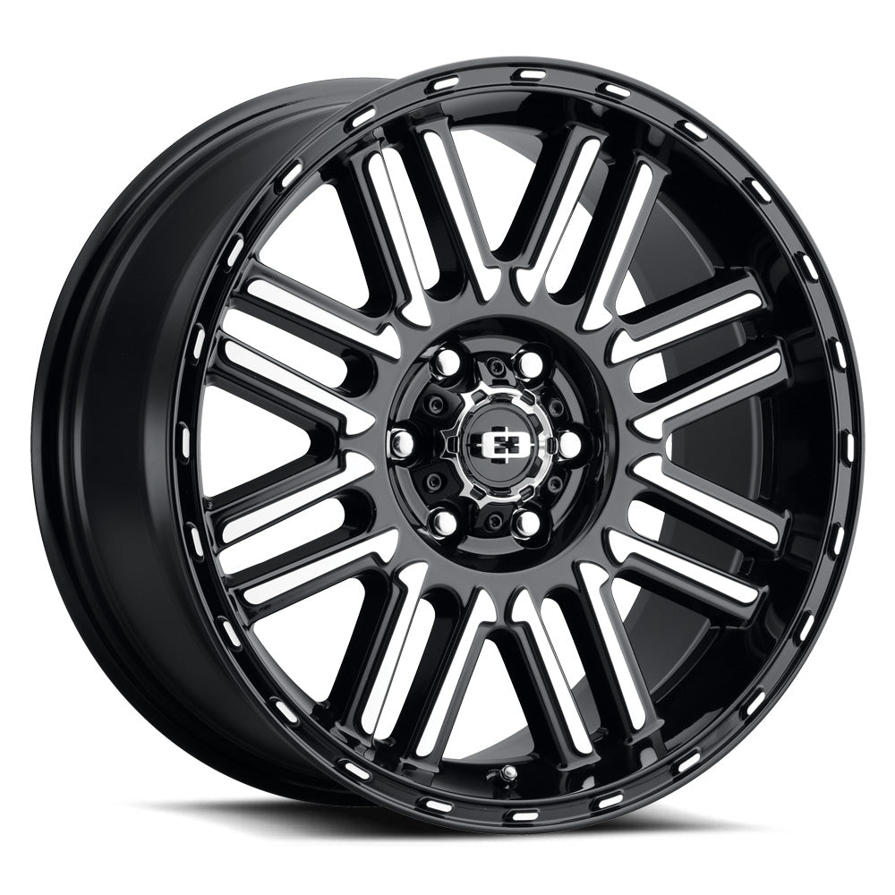 Vision Wheels 348 Nexus Black Machined