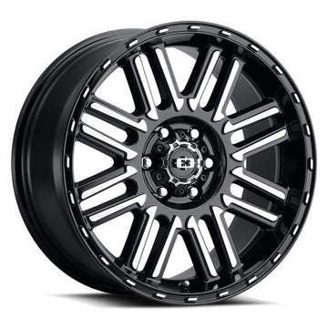 Vision Wheels 348 Nexus Black Machined