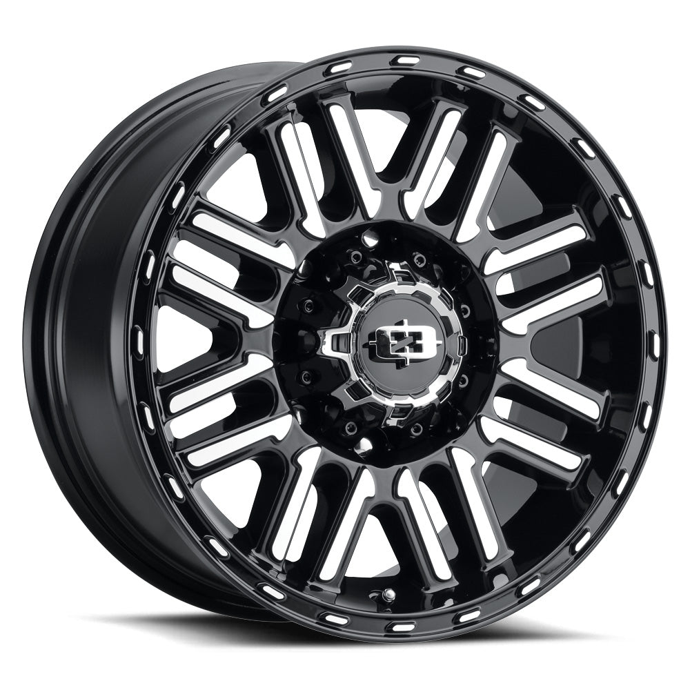 Vision Wheels 348 Nexus Black Machined