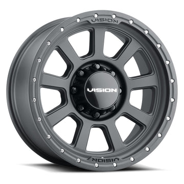 Vision Wheels 350 Ojos Satin Black