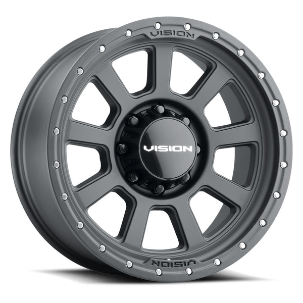 Vision Wheels 350 Ojos Satin Black