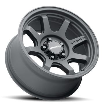 Vision ATV Wheels 351 Flow Satin Black