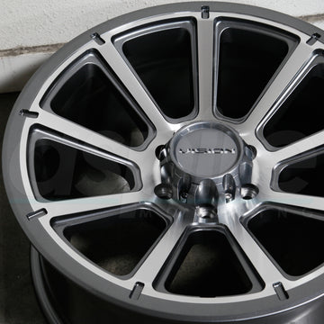 Vision Wheels 353 Turbine Gunmetal Machined