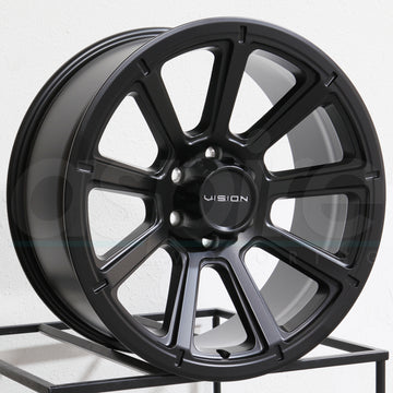 Vision Wheels 353 Turbine Matte Black
