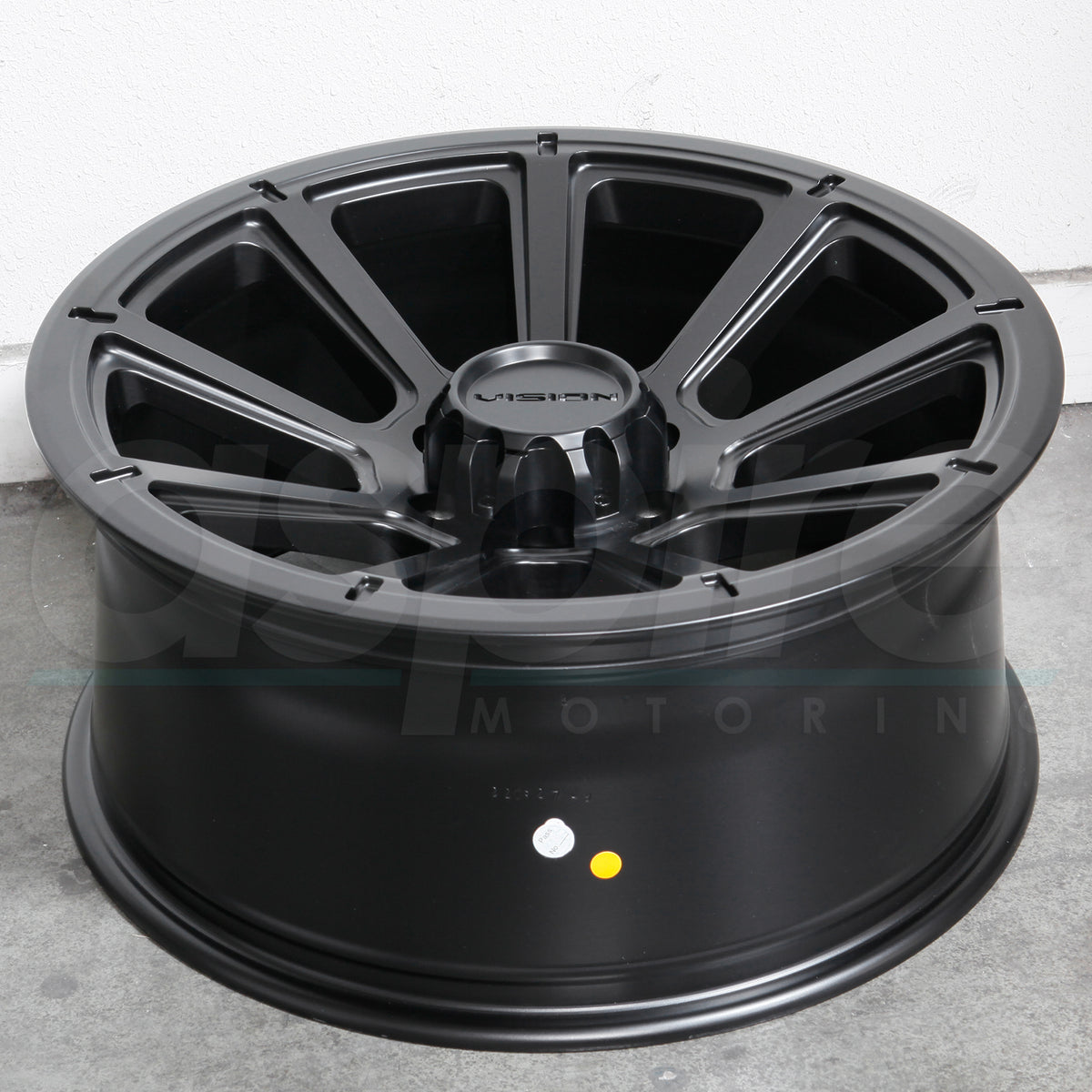 Vision Wheels 353 Turbine Matte Black