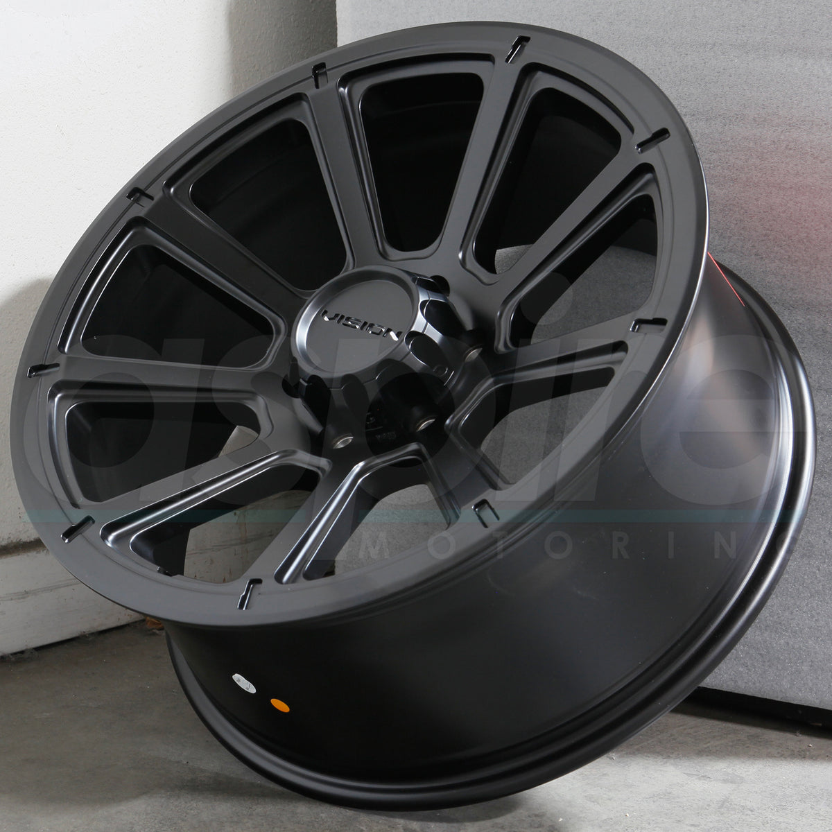 Vision Wheels 353 Turbine Matte Black