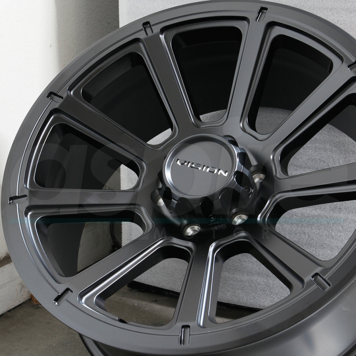 Vision Wheels 353 Turbine Matte Black