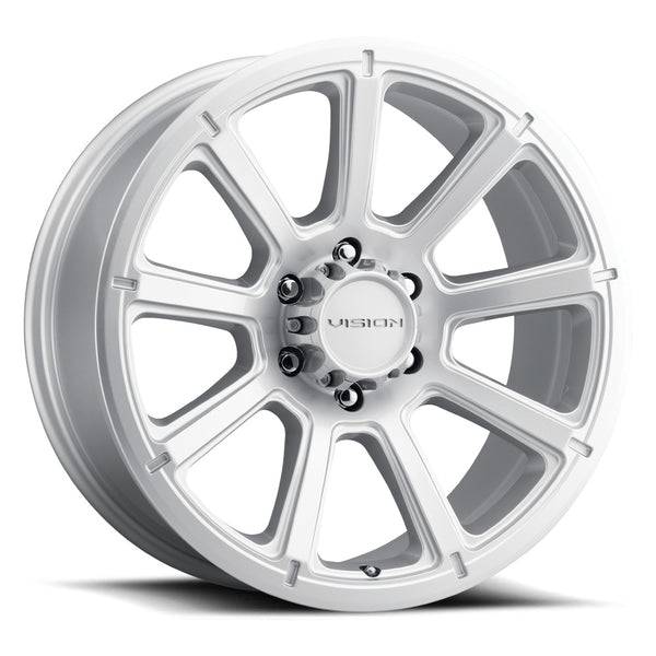 Vision Wheels 353 Turbine Silver