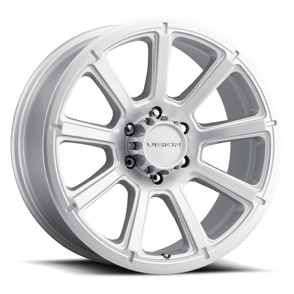 Vision Wheels 353 Turbine Silver