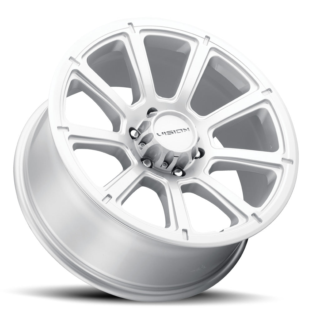Vision Wheels 353 Turbine Silver