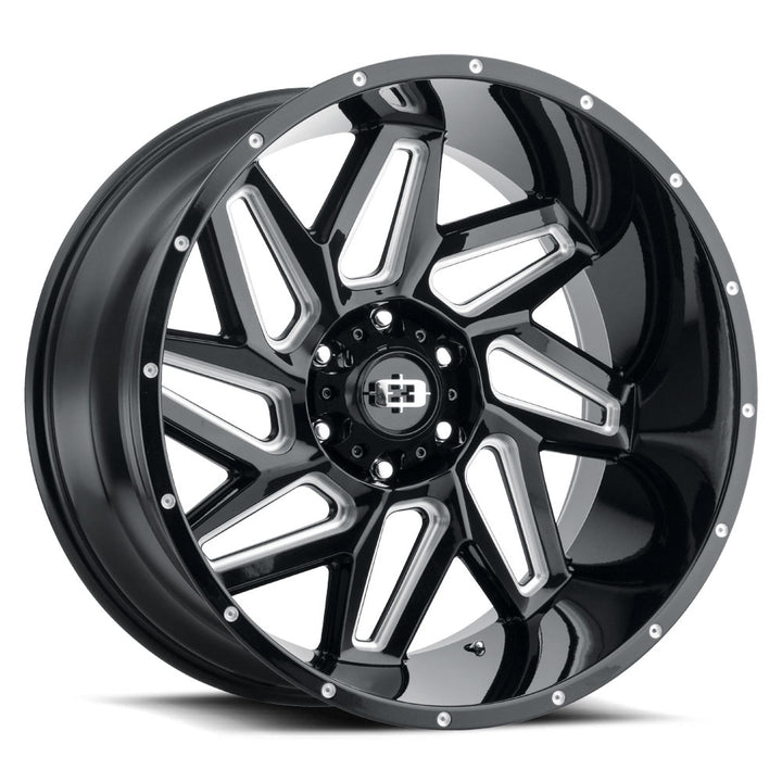 Vision Wheels 361 Spyder Black Milled