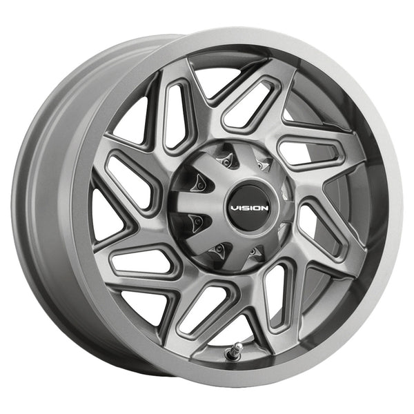 Vision ATV Wheels 361 Spyder Gunmetal