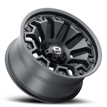 Vision Wheels 362 Armor Satin Black Black Insert
