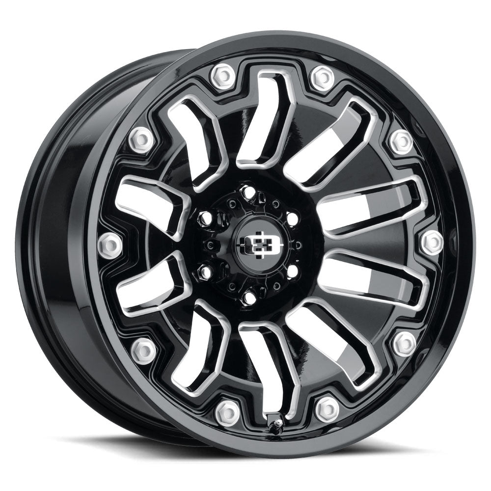 Vision Wheels 362 Armor Black Milled