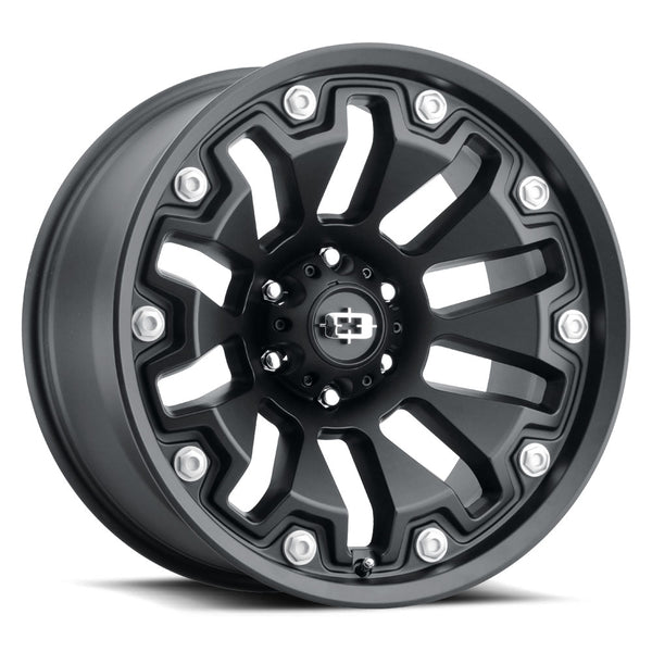 Vision Wheels 362 Armor Satin Black