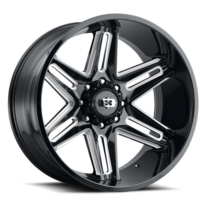 Vision Wheels 363 Razor Black Milled