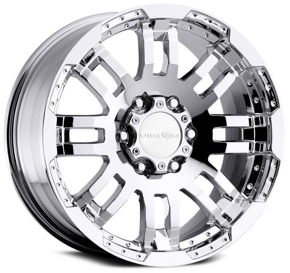 Vision Wheels 375 Warrior Chrome