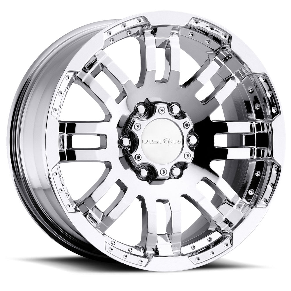 Vision Wheels 375 Warrior Phantom Chrome