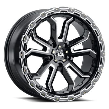 Vision Wheels 405 Korupt Black Milled