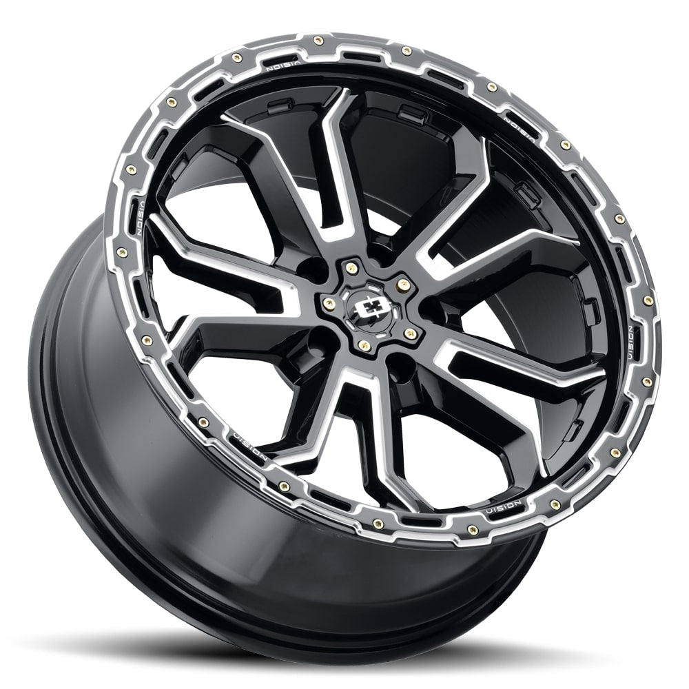 Vision Wheels 405 Korupt Black Milled