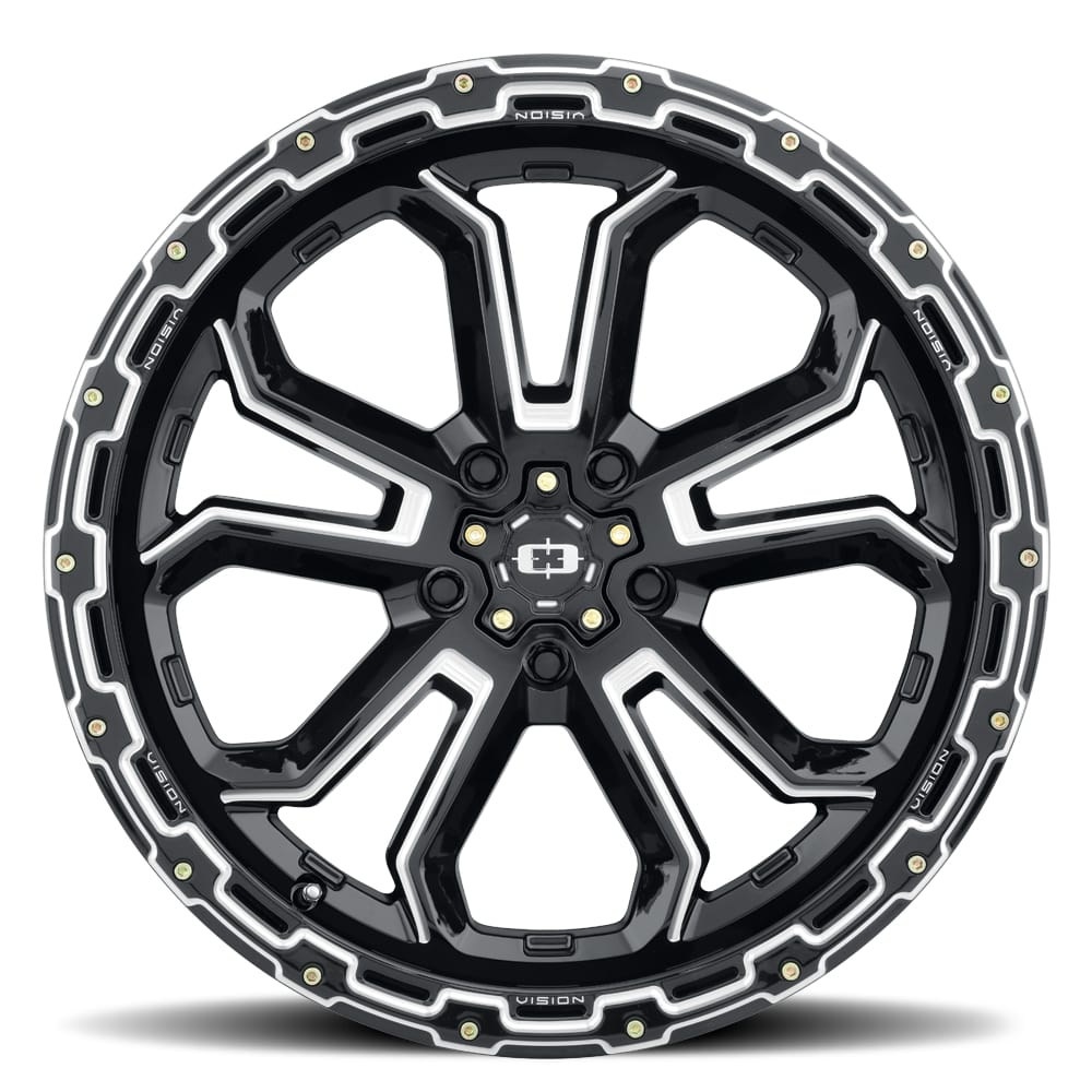 Vision Wheels 405 Korupt Black Milled