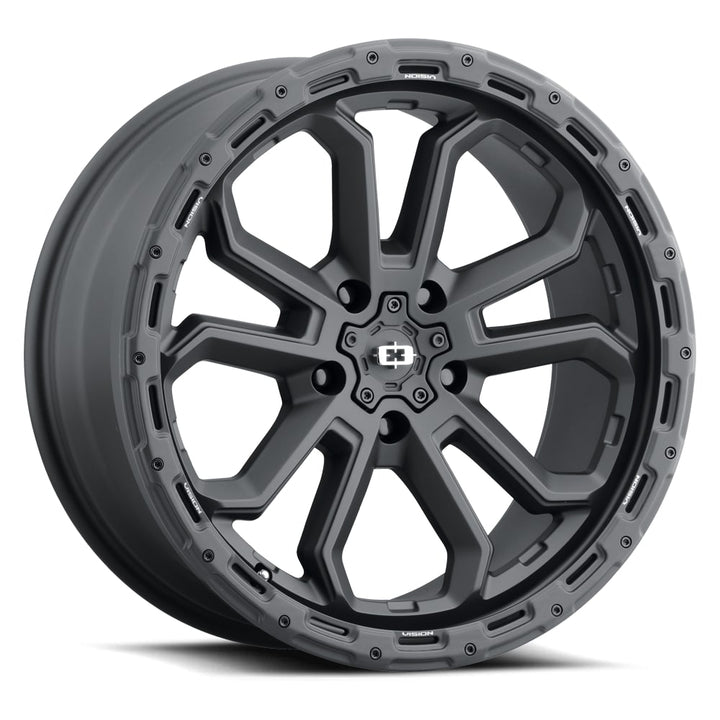 Vision Wheels 405 Korupt Satin Black