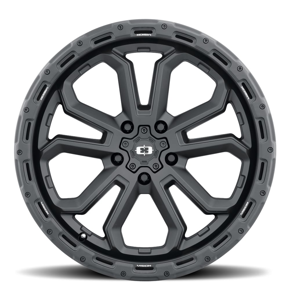 Vision Wheels 405 Korupt Satin Black